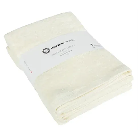 Bilde av best pris Håndklær - 2 stk. 70x140 cm - Natur - 100% bomull Håndklær