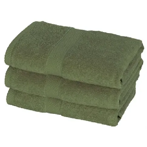Bilde av best pris Håndkle - Grønn - Egeria - 50x100 cm Håndklær