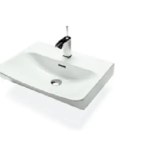 Bilde av best pris Håndvask Skapa 55x35cm hvid m/h.h. & o.l Rørlegger artikler - Baderommet - Toaletter