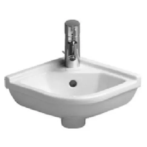 Bilde av best pris Håndvask Starck3 hjør 43x38cm hh & o.l. Rørlegger artikler - Baderommet - Toaletter