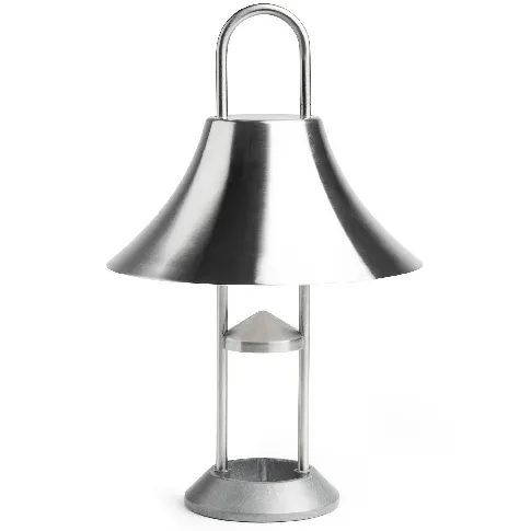 Bilde av best pris HAY Mousqueton Portable bordlampe, steel Lampe
