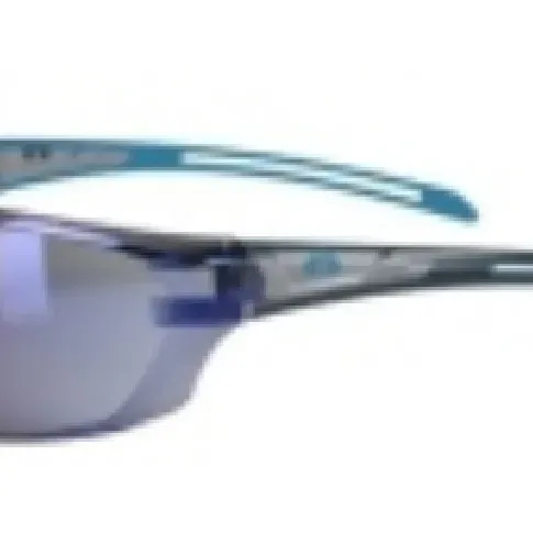 Bilde av best pris HELLBERG SAFETY Sikkerhedsbrille Helium AF/AS, blå Klær og beskyttelse - Refleks arbreidstøy