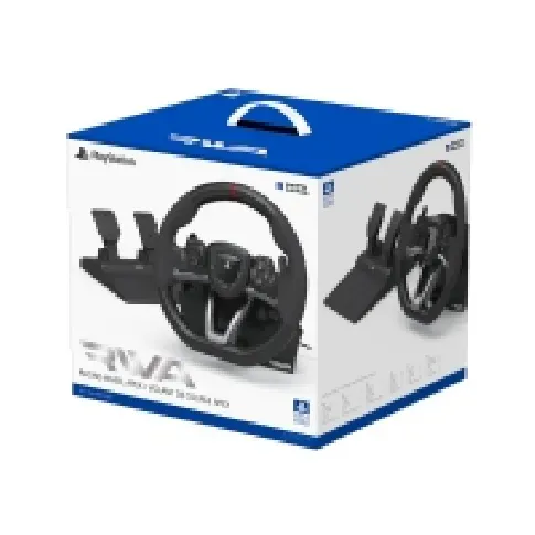 Bilde av best pris HORI APEX - Hjul- og pedalsett - kablet - for PC, Sony PlayStation 4, Sony PlayStation 5 Gaming - Styrespaker og håndkontroller - Ratt & Pedaler