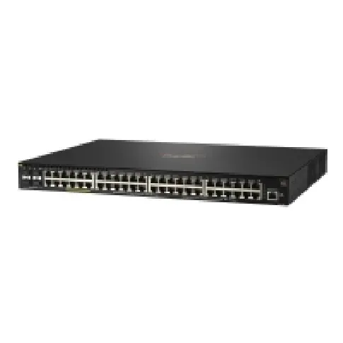 Bilde av best pris HPE Aruba 2930F 48G PoE+ 4SFP - Switch - L3 - Styrt - 48 x 10/100/1000 (PoE+) + 4 x Gigabit SFP (opplink) - rackmonterbar - PoE+ (740 W) PC tilbehør - Nettverk - Switcher