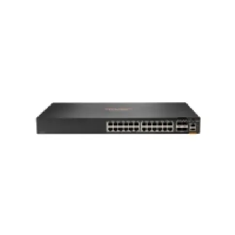 Bilde av best pris HPE Aruba Networking CX 6200F 24G 4SFP+ Switch - Switch - Max. Stacking Distance 10 km - L3 - Styrt - 24 x 10/100/1000 + 4 x 100/1000/10G SFP+ - front og side til bakside - rackmonterbar PC tilbehør - Nettverk - Switcher