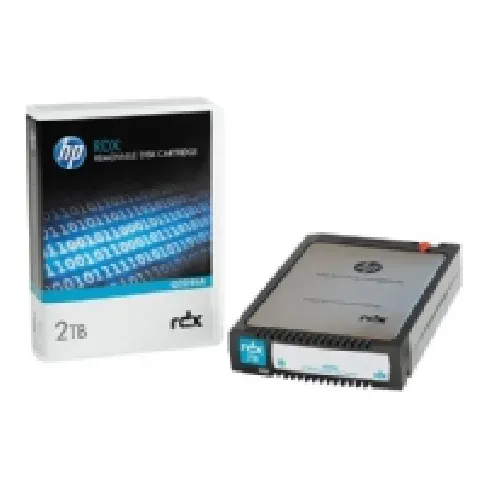 Bilde av best pris HPE - RDX-patron - 2 TB / 4 TB - for ProLiant MicroServer Gen10 Entry PC & Nettbrett - Sikkerhetskopiering - Sikkerhetskopier media