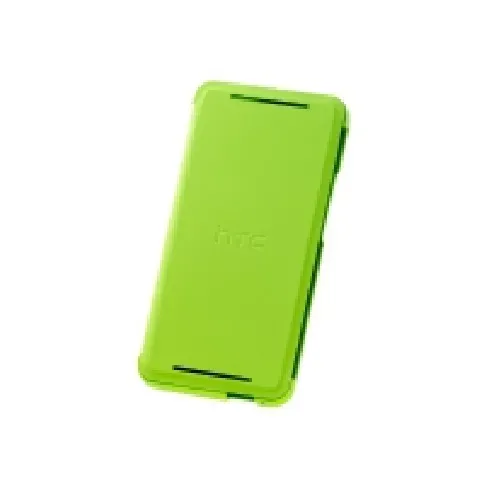 Bilde av best pris HTC Flip Case with Stand HC V841 - Beskyttende deksel for mobiltelefon - grønn - for HTC One Tele & GPS - Mobilt tilbehør - Deksler og vesker