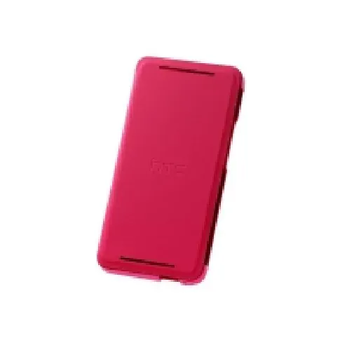 Bilde av best pris HTC Flip Case with Stand HC V841 - Beskyttende deksel for mobiltelefon - rosa - for HTC One Tele & GPS - Mobilt tilbehør - Deksler og vesker