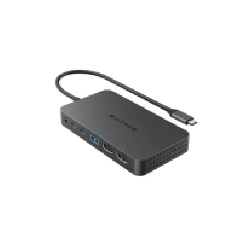 Bilde av best pris HYPER HD7002GL, USB 3.2 Gen 1 (3.1 Gen 1) Type-C, 3,5mm, HDMI, USB 3.2 Gen 1 (3.1 Gen 1) Type-A, USB 3.2 Gen 1 (3.1 Gen 1) Type-C, 10000 Mbit/s, 60 hz, 3840 x 2160, Svart PC tilbehør - Kabler og adaptere - USB Huber