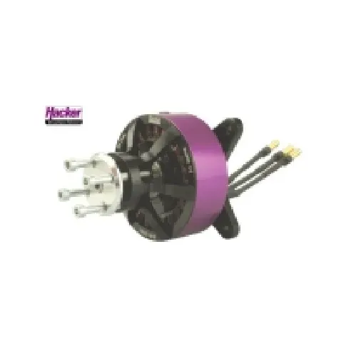 Bilde av best pris Hacker Q80-11M V2 Modelfly brushless elektrisk motor kV (omdr./min. per volt): 135 Radiostyrt - RC - Modellbygging Motor - Elektrisk motor