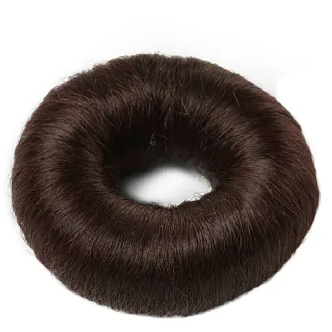 Bilde av best pris Hair Accessories Synthetic Hair Bun Small Brown Hårpleie - Hårpynt og tilbehør - Tilbehør