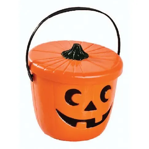 Bilde av best pris Halloween - Pumpkin Bucket with Lid (43714) - Leker