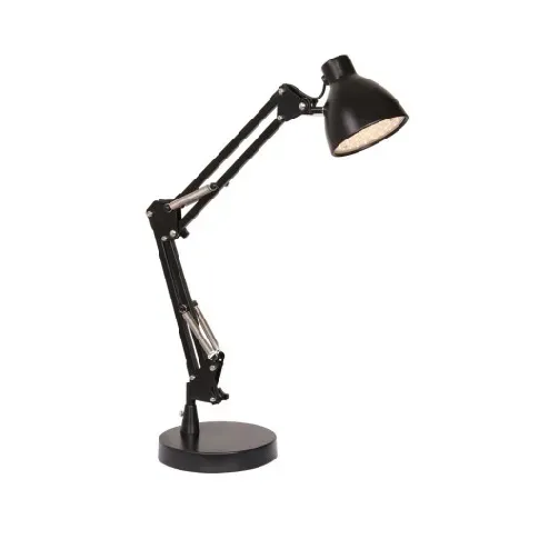 Bilde av best pris Halo Design Bronx bordlampe, sort Skrivebordslampe