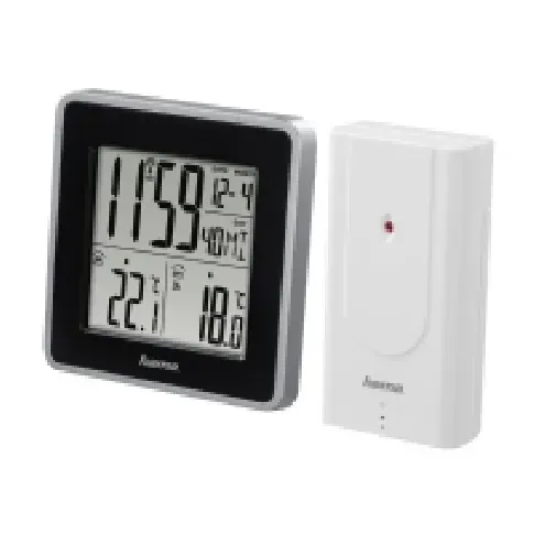 Bilde av best pris Hama EWS Intro - Termometer - digital - svart, sølv Hagen - Tilbehør til hagen - Værstasjon og termometer