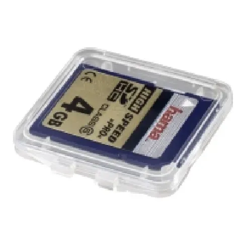Bilde av best pris Hama SD Slim Box - Minneeske - kapasitet: 1 SD/MMC-kort - gjennomsiktig PC-Komponenter - Harddisk og lagring - Medie oppbevaring