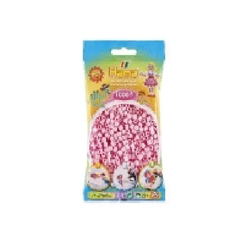 Bilde av best pris Hama midi perler 1000stk pastell rosa - Nr. 207-95 Leker - Kreativitet - Perler