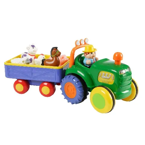 Bilde av best pris Happy Baby - Farm Tractor with trailer (502038) - Leker