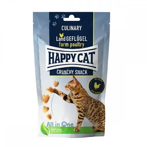Bilde av best pris Happy Cat Crunchy Kattegodteri Kylling 70 g Katt - Kattegodteri