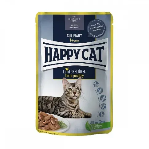 Bilde av best pris Happy Cat Culinary Farm Poultry 85 g Katt - Kattemat - Våtfôr