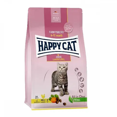 Bilde av best pris Happy Cat Junior Farm Poultry (1,3 kg) Kattunge - Kattungemat - Tørrfôr til kattunge