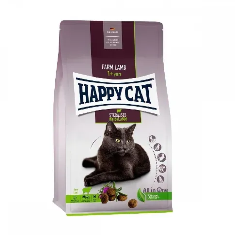 Bilde av best pris Happy Cat Sterilised Lamb (10 kg) Katt - Kattemat - Spesialfôr - Kattemat for sterilisert katt