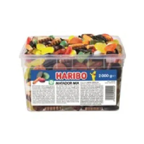 Bilde av best pris Haribo Matador Mix 2 kg i plastbøtte Søtsaker og Sjokolade - Søtsaker, snacks og sjokolade - Sukkertøy