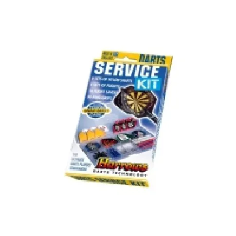 Bilde av best pris Harrows Darts Darts Service Kit, Tilbehørsett, Flerfarget, 59 stykker Sport & Trening - Sportsutstyr - Dart spill