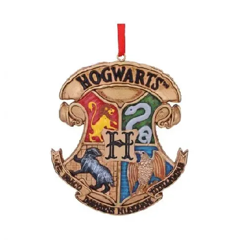 Bilde av best pris Harry Potter Hogwarts Crest Hanging Ornament 8cm - Fan-shop