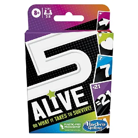 Bilde av best pris Hasbro Gaming - Five Alive Card Game (F4205) - Leker