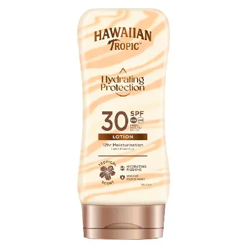 Bilde av best pris Hawaiian Tropic Silk Hydration Sun Lotion SPF30 180ml Hudpleie - Solprodukter - Solkrem og solpleie - Kropp