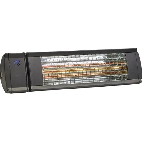 Bilde av best pris Heat1 infrarød varmelampe m/fjernkontroll, 660-2000W, antrasitt Hus &amp; hage > Hage