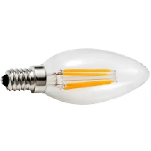 Bilde av best pris Helios LED FILAMENT stearinlyslampe 4W E14 - LED-2722 Belysning - Lyskilder - Spotlight - Lyskilde - G9