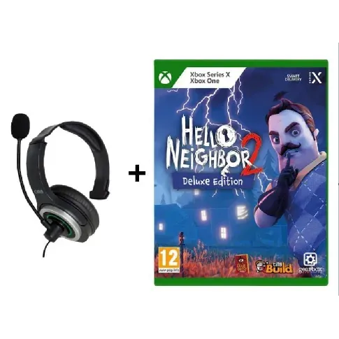 Bilde av best pris Hello Neighbor 2 Deluxe Edition + XBOX Elite Chat Headset - Videospill og konsoller