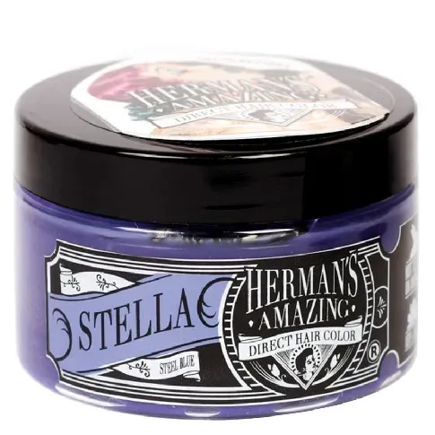 Bilde av best pris Herman's Professional Amazing Direct Hair Color Stella Steel Blue Hårpleie - Hårfarge