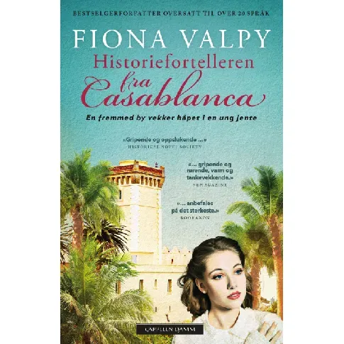 Bilde av best pris Historiefortelleren fra Casablanca av Fiona Valpy - Skjønnlitteratur