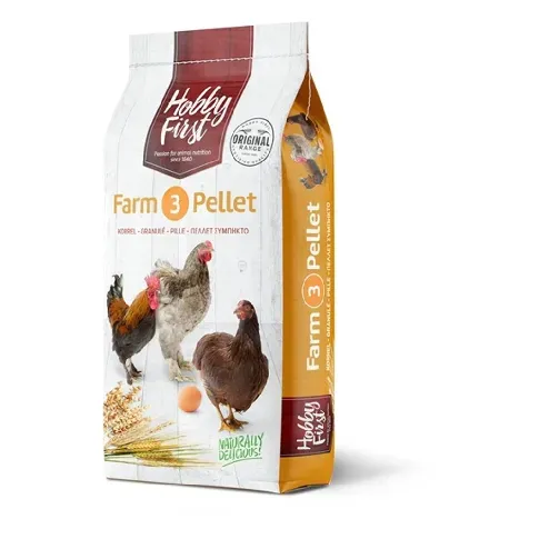 Bilde av best pris Hobby First Farm 3 Pellet (20 kg) Fugl - Høns