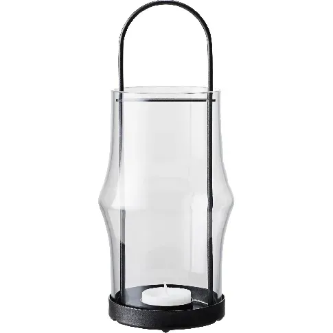 Bilde av best pris Holmegaard ARC lanterne 25.5 cm, klar Lysestaker