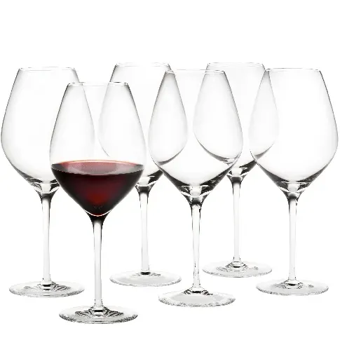 Bilde av best pris Holmegaard Cabernet Bourgogneglass 69 cl 6 stk, Klar Rødvinsglass