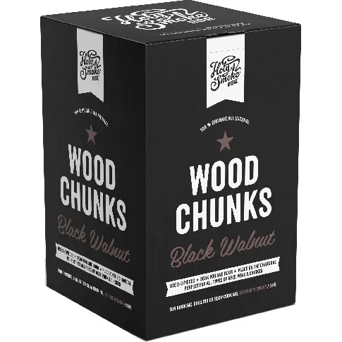 Bilde av best pris Holy Smoke BBQ Wood Chunks 3 kg, walnut Røkeflis
