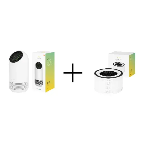Bilde av best pris Hombli - Smart Air Purifier, White - Bundle with extra filter - Elektronikk