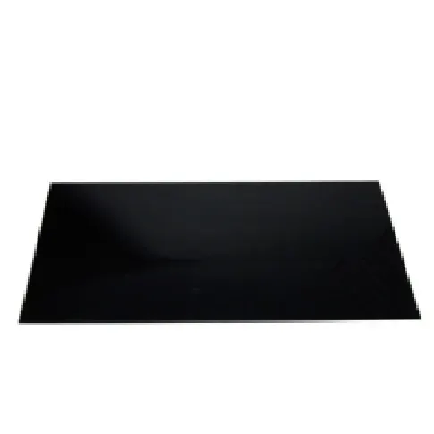 Bilde av best pris Home>it® firkantet stænkplade 80 x 40 cm hærdet sort glas Huset - Boliginnretning - Grep
