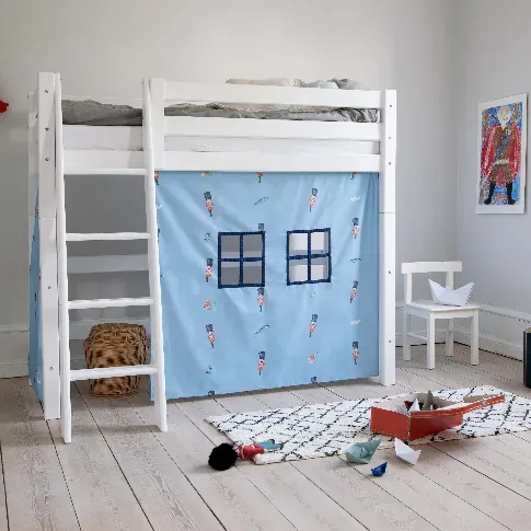 Bilde av best pris Hoppekids - Tin Soldier curtain for mid high bed 70x160 cm - Baby og barn
