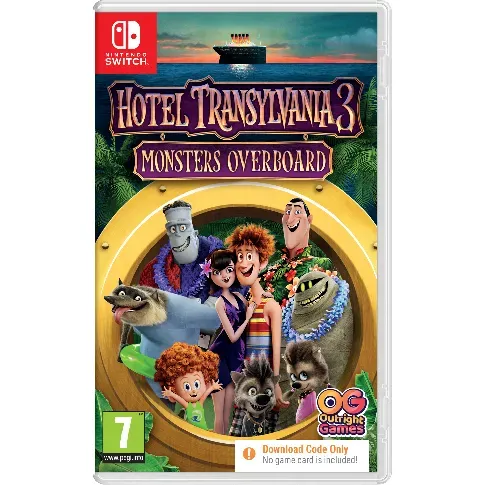 Bilde av best pris Hotel Transylvania 3: Monsters Overboard (Code in a Box) - Videospill og konsoller