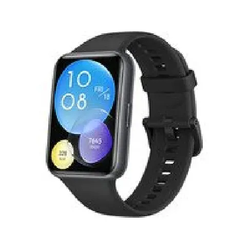 Bilde av best pris Huawei | Watch Fit 2 Active - Smartklokke med reim - håndleddsstørrelse: 130-210 mm - Svart Gaming - Spillkonsoll tilbehør - Diverse