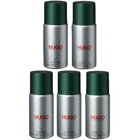 Bilde av best pris Hugo Boss - 5x Hugo Man Deodorant Spray - Skjønnhet