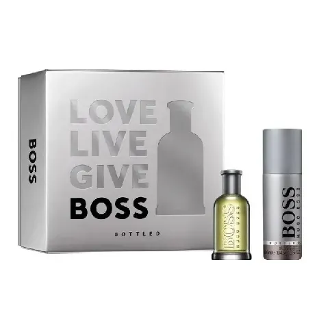 Bilde av best pris Hugo Boss - Bottled EDT 50 ml + Deodorant Spray 150 ml - Giftset - Skjønnhet