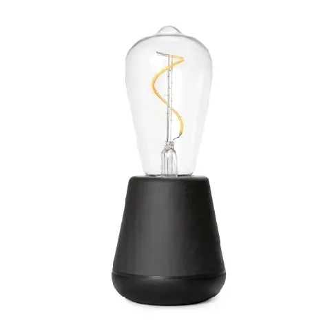 Bilde av best pris Humble One oppladbar bordlampe, sort eik Bordlampe
