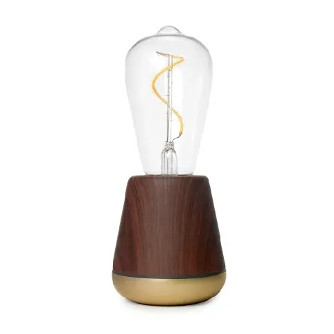 Bilde av best pris Humble One oppladbar bordlampe, valnøtt Bordlampe