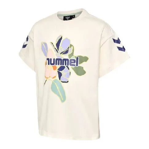 Bilde av best pris Hummel Art Boxy T-Skjorte Whitecap Gray - Barneklær
