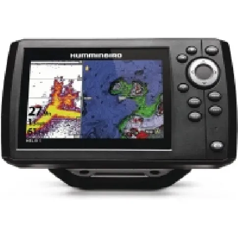 Bilde av best pris Humminbird HELIX 5 CHIRP GPS G3 + Navionics+ regular -karttakortti -kaikuluotain ja plotteri Utendørs - Jakt & Fiske - Ekkolodd